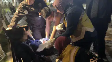 Aksaray'da 'Yan baktın' tartışması : 17 yaşındaki çocuk bıçaklandı