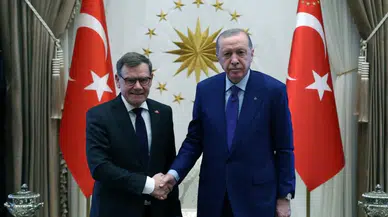 Cumhurbaşkanı Erdoğan , Almanya Dışişleri Bakanı Wadephul ile görüştü