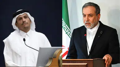 Katar Dışişleri Bakanı, İranlı mevkidaşıyla görüştü