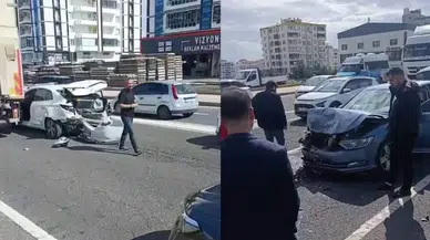 Diyarbakır'da kaza : 2 kişi yaralandı
