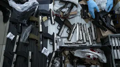 Bursa'da gizli silah atölyesine şafak baskını