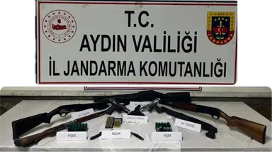 Aydın’da asker eğlencesinde havaya ateş açan 7 kişiye işlem