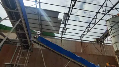 Kırıkkale’de fabrikada iş kazası : 10 metreden düşen işçi hayatını kaybetti