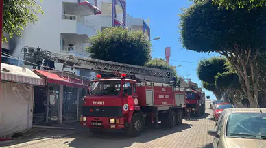 Alanya'da bir otelin kazan dairesinde yangın çıktı