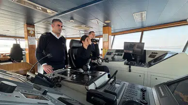 Çanakkale’de geleceğin kadın kaptanları denizcilik sektörüne hazırlanıyor