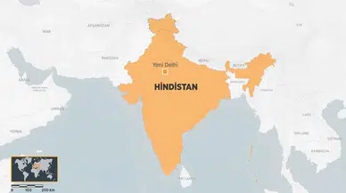 Hindistan'da feci kaza : Çok sayıda ölü ve yaralı var