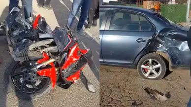 Şanlıurfa Siverek'te kaza : Motosiklet sürücüsü genç hayatını kaybetti