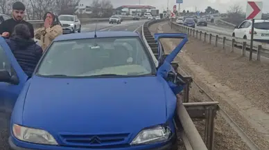 Kemikli rampalarındaki kazanın görüntüleri ortaya çıktı