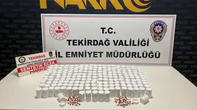 Tekirdağ'da uyuşturucu operasyonu : 5 şüpheli yakayı ele verdi