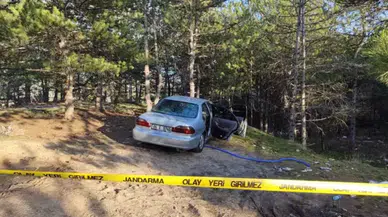 Ankara Kızılcahamam’da park halindeki otomobilde bir kişi ölü bulundu
