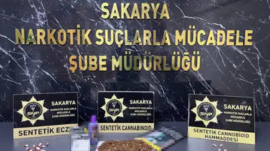 Sakarya'da uyuşturucu operasyonu : 3 şüpheli tutuklandı