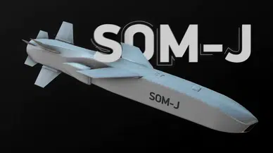 Milli seyir füzesi SOM-J hedefi tam isabetle vurdu!