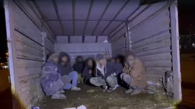 Kars'ta göçmen operasyonu : 12 düzensiz göçmen ve 4 organizatör yakalandı