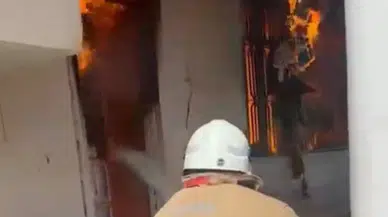 Hatay Reyhanlı’da müstakil evde yangın çıktı