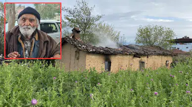 Manisa'da alevlerin arasında kalan yaşlı adam öldü