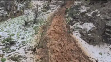Tunceli'de Munzur Vadisi'nde sel meydana geldi