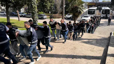 Samsun merkezli 3 ilde suç örgütü operasyonu : 17 şüpheli tutuklandı