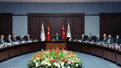 AK Parti MYK Toplantısı Cumhurbaşkanı Erdoğan başkanlığında başladı