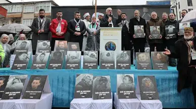 İstanbul'da İsrail'in Filistinli esirlere yönelik 'İdam cezası' kararı protesto edildi