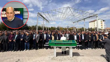 Milli maçta hayatını kaybeden kameraman Harun Koç defnedildi