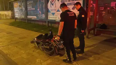 Zonguldak'ta 14 yaşındaki motosiklet sürücüsüne 40 bin TL ceza