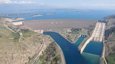 Atatürk Barajı'nda 30 yılın en yüksek seviyesine ulaşıldı !