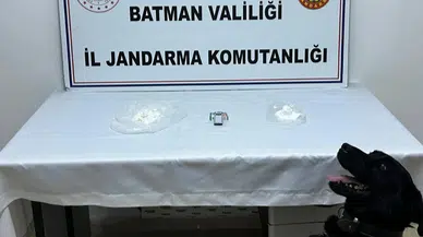 Batman'da uyuşturucu operasyonu: 180 gram kokain ele geçirildi
