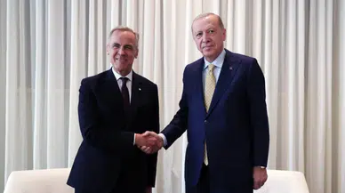Cumhurbaşkanı Erdoğan, Kanada Başbakanı Carney ile görüştü