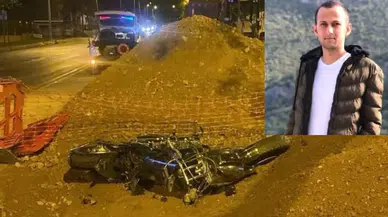 Fethiye'de çalışma alanına giren motosiklet sürücüsü hayatını kaybetti
