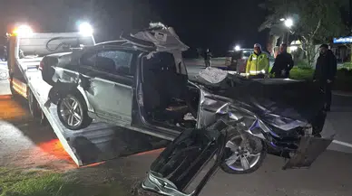 Tekirdağ Çerkezköy’de feci kaza : 1 ölü, 3 yaralı