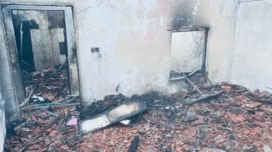 Çanakkale'de evde yangın : 1 kişi hayatını kaybetti