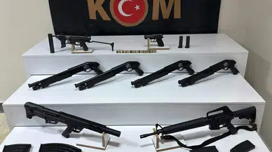 Elazığ’da silah ticareti operasyonu : 8 ruhsatsız silah ele geçirildi