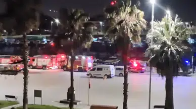 Bakırköy'de yat yangını : 1 kişi hayatını kaybetti