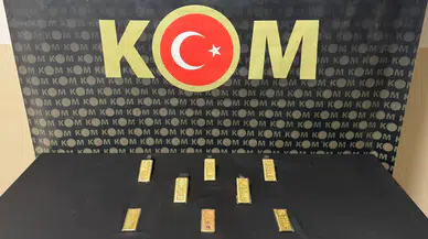 Hatay'da bir şahıs sırt çantasında 8 kilo kaçak altınla yakalandı