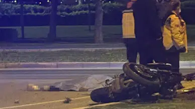 İzmir'de otomobil ile motosiklet çarpıştı : 18 yaşındaki sürücü öldü