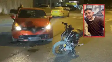 Lüleburgaz'da otomobil ile motosiklet çarpıştı : Genç sürücü öldü