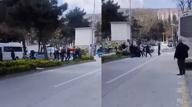 Bursa'da park yeri kavgası : Tekme ve yumruklarla saldırdılar