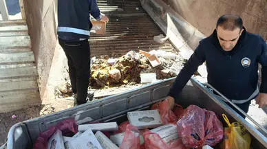 Hakkari'de tarihi geçmiş 500 kilogram gıda imha edildi