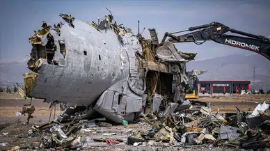 Gürcistan'da düşen Türk uçağının kriminal raporu açıklandı !