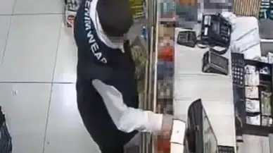 Elazığ'da market hırsızlığı : Paket eriği çaldı