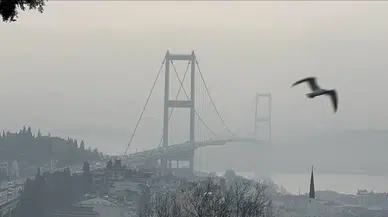 İstanbul'da sis : Görüş mesafesi azaldı