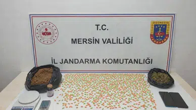 Mersin Erdemli'de uyuşturucu operasyonu : 2 şüpheli yakalandı