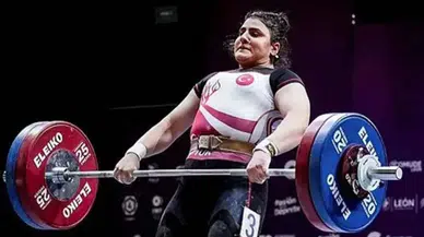 Milli halterci Tuana Süren, Avrupa üçüncüsü oldu