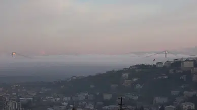 İstanbul Boğazı’nda yoğun sis etkili oldu
