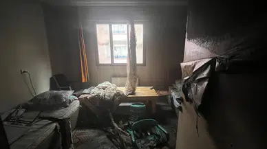 Manisa'da evini ateşe veren şahıs kalp krizi geçirerek hayatını kaybetti