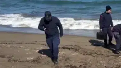 Karasu'da İHA benzeri şüpheli cisim SAS Timi tarafından imha edildi