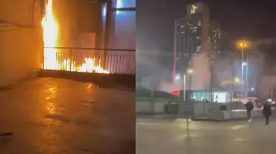 Taksim Metro İstasyonu'ndaki asansörde yangın çıktı