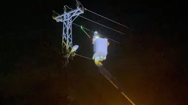 Sinop'ta otluk alanda yangın çıktı : Alevleri fırtına söndürdü