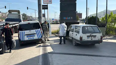 Karabük'te çalınan otomobil akaryakıt istasyonunda bulundu