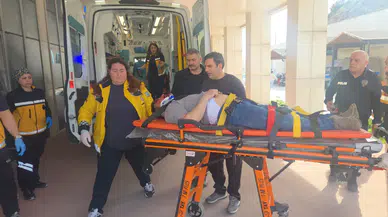 Bursa Orhangazi'de iş kazası : Çatıdan düşen işçi ağır yaralandı